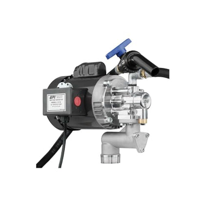 GPI - L5116 Heavy Duty Oil Transfer Pump for High Viscosity Fluids,16 QPM/4 GPM, 115/230 Volt AC (142100-01) - style: 4 GPM, 115 Volt/230 AC