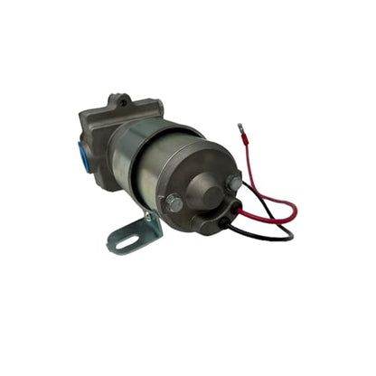 12V Universal Inline Electric Fuel Pump, 110 GPH 7 PSI Fuel Delivery Pump with 3/8" NPT Inlet & Outlet, Chrome Finish, Mounting Hardware Included