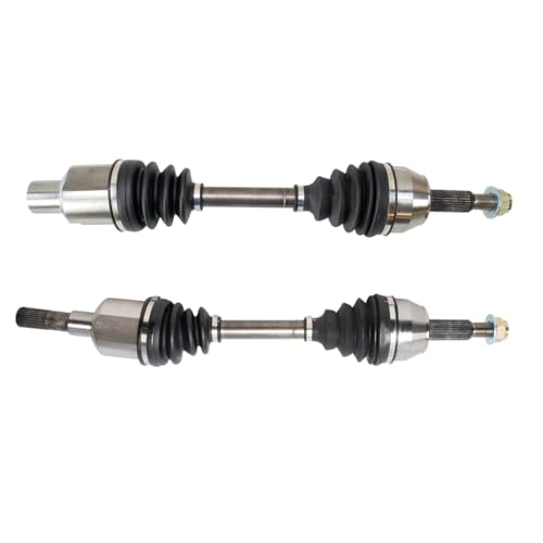 TRQ Front Driver and Passenger Side CV Axle Assembly Set 2 Piece - style: CSA64163