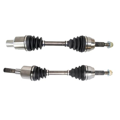 TRQ Front Driver and Passenger Side CV Axle Assembly Set 2 Piece - style: CSA64163