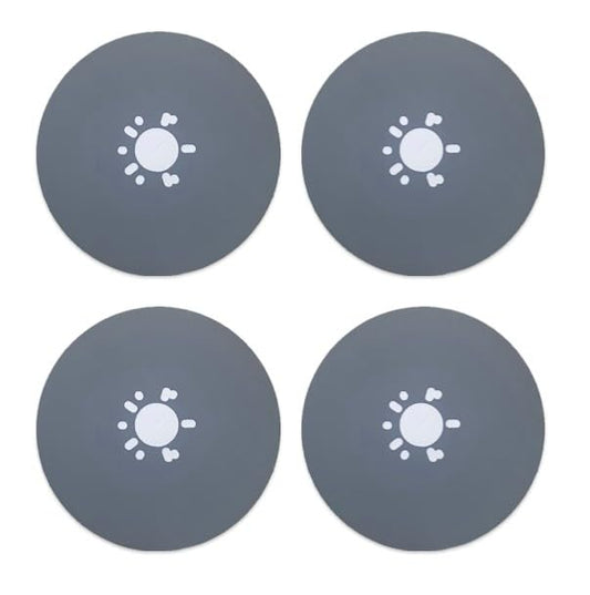 14's Wheel Dust Covers, Dust Plates, Dust Shields, 5 & 6 Lug Universal, Qty 1 = Set of 4