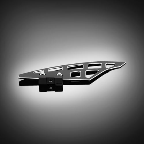 KLR650 Rear Chain Guard Cover Protector Motorcycle Chain Cover Aluminum Compatible with KLR 650 2008-2018 Black - color: 132 black