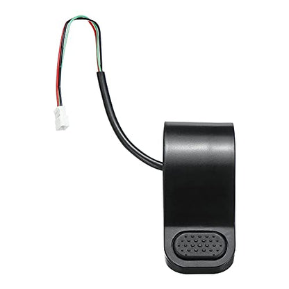 Thumb Throttle Accelerator Compatible with M365 1S Essential Pro 2 Electric Scooter, Scooter Throttle Thumb-Accelerator Speed Control Unit Replacement Part for Ebikes Black Scooter Accessories