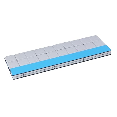 1/4oz Wheel Adhesive Stick-on Weight (60, Grey, Mellow Style) - color: Grey, size: 0.25oz - 60 pcs