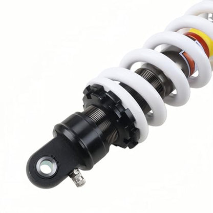 340mm (13.4") Universal Rear Shock Absorber, Adjustable Rebound & Preload Suspension 12mm HeavyDuty Spring for 70cc 90cc 110cc 125cc 150cc 250cc Dirt Bike Pit Bike Motorcycle ATV Quad