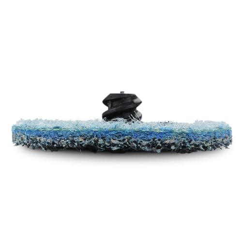 BHA Surface Conditioning Quick Change Discs, 2" Blue (Fine) Prep Pad - 25 Pack - color: Blue