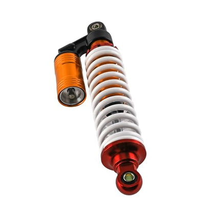 2PCS 12.5" Front Shock Absorbers 320mm Suspension for ATV Quad Go Kart 4 Wheeler, Heavy Duty 800lbs Spring, 50mm Travel, 12mm Mount Hole, Durable Replacement Front Suspension Shocks for Off Road