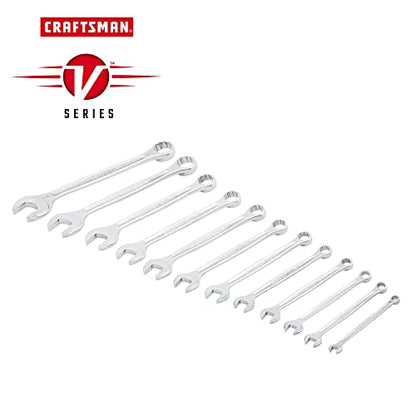 CRAFTSMAN V-SERIES Combination Wrench Set, SAE, 12 Piece (CMMT87300V)