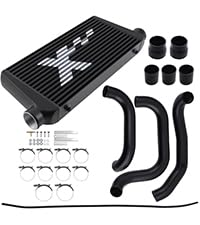 maXpeedingrods Front Mount Turbo Intercooler Kit with Intercooler Pipe for Nissan Skyline R32 GTST