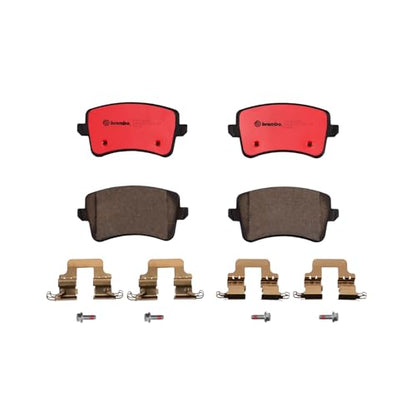 Brembo P85099N Premium Ceramic Rear Disc Brake Pad Set AUDI OE# 8K0698451B