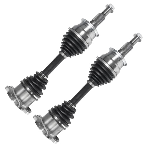 Detroit Axle - Front CV Axles for 2011-2019 Chevrolet Silverado 2500 HD - size: 118F_AXx2/Pair