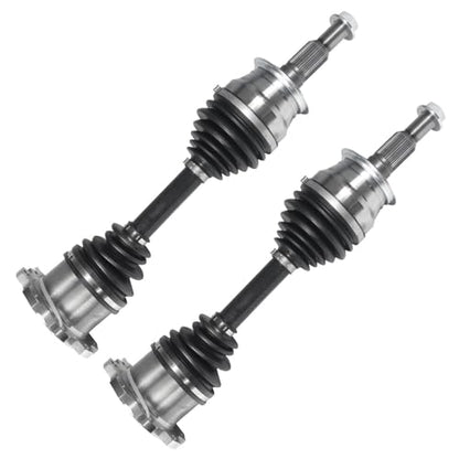 Detroit Axle - Front CV Axles for 2011-2019 Chevrolet Silverado 2500 HD - size: 118F_AXx2/Pair