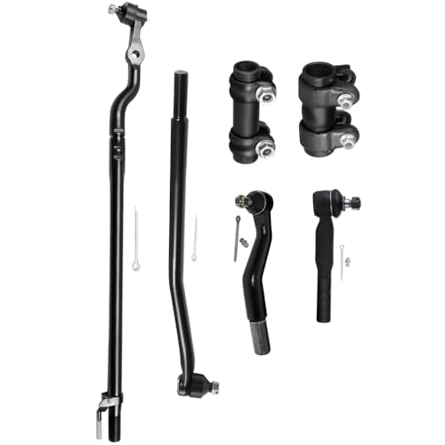 SCITOO Front Tie Rod End for Ford Excursion 6pcs - color: Tie Rod+Boot, size: For Ford Excursion F-250 F-350 Super Duty