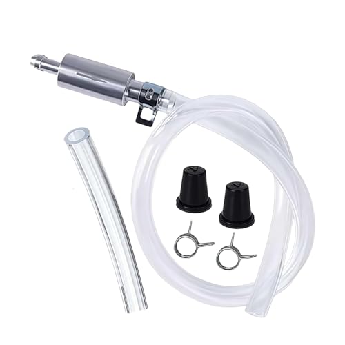 Brake Bleeder Hose, 2025 New Universal Hydraulic Brake Fluid Bleeder, One Way Check Valve Tube Bleeding Tool Kit for Motorcycle Clutch, Brake System Bleeding Tools