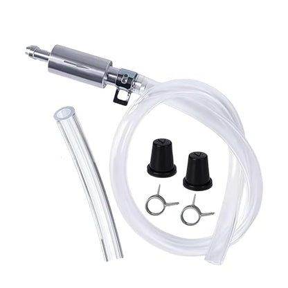 Brake Bleeder Hose, 2025 New Universal Hydraulic Brake Fluid Bleeder, One Way Check Valve Tube Bleeding Tool Kit for Motorcycle Clutch, Brake System Bleeding Tools