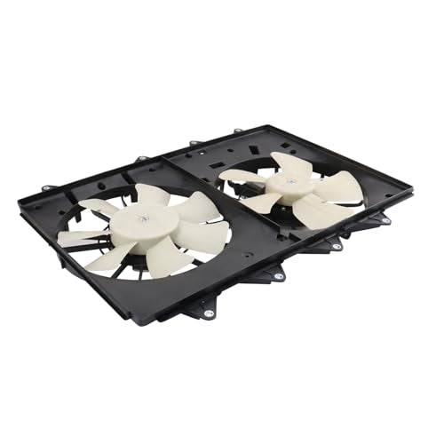 TRQ Radiator Dual Cooling Fan Assembly - style: RFA73762
