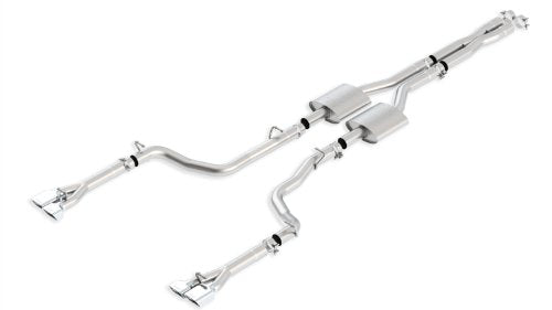 BORLA 140436 Cat-Back Performance Exhaust System for 2011-2014 Dodge Challenger "392" SRT-8 6.4L V8 Automatic/Manual Transmission Rear Wheel Drive.