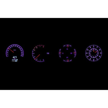 Dakota Digital RTX-70D-CLG-X Retrotech Gauge Instrument System Compatible with 1970-74 Challenger and 1970-74 Cuda with Rallye Dash