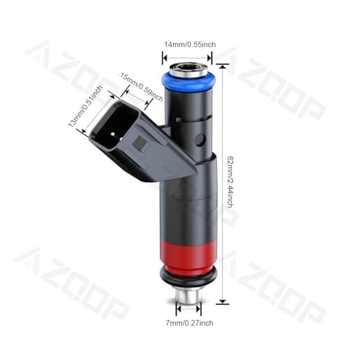 Fuel Injectors for Dodge Ram 1500 2500 3500 (2004-2008) 5.7L V8, 53032713AA - size: for Dodge Ram 1500 2500 3500 (2004-2008) 5.7L