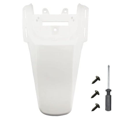PRO BAT Plastic Rear Tail Mud Guard Fender - style: White