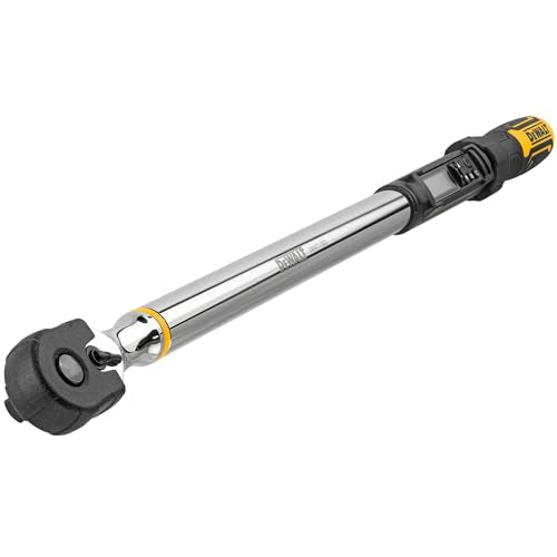 DEWALT Digital Torque Wrench, 1/2 inch Drive, 50-250 FT-LB, with Storage Case (DWMT17060) - style: 1/2" Digital