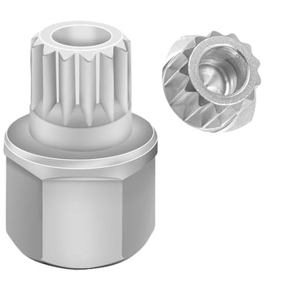 30/13PT Wheel Locking Nut Key for BMW, Anti-Theft Lug Nut Removal - size: 30/13Pt Key