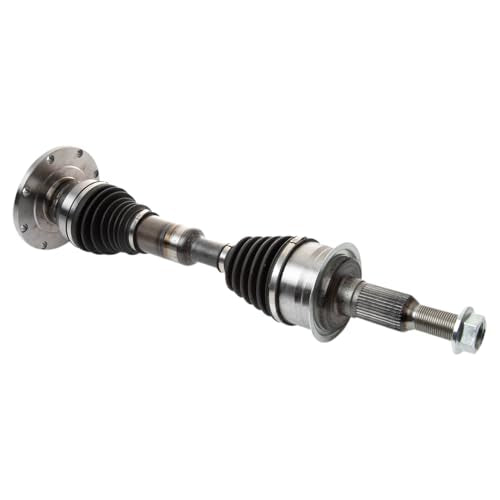 TRQ Driver or Passenger Side Heavy Duty CV Axle Shaft Assembly - style: CSA34498
