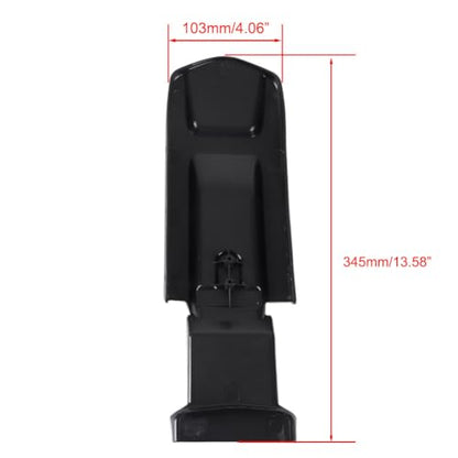 Rear Fender Inner Plate for Sur Ron Rear Mudguard Fender Base Protective Mud Guards Protector for Surron Sur-Ron Seyway X/S Light Bee Electric Dirt Bike Plastic Black - style: Rear Fender Inner Plate