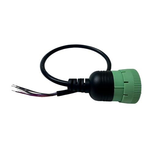 Type 2 Green J1939 9 Pin to Open Cable Adapter,J1939 DIY Connector - style: J1939 9pin-open