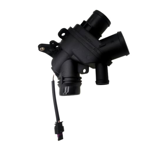 Engine Coolant Thermostat Housing Assembly LR117568,Compatible with Land Rover Jaguar Velar LR4 Discovery5 16 THERMOSTAT 3.0L, Replaces LR107288 LR069809 LR095895 AJ814048 AJ813986
