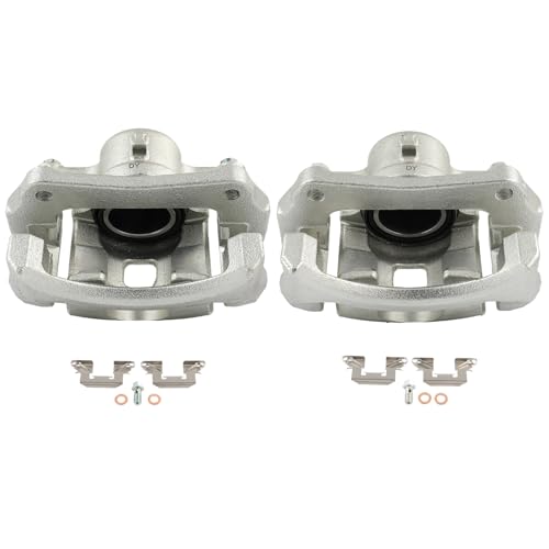 SCITOO Front Left & Right Disc Brake Calipers With Bracket 18B5304 18B5305 - size: Front[18B5304 & 18B5305]