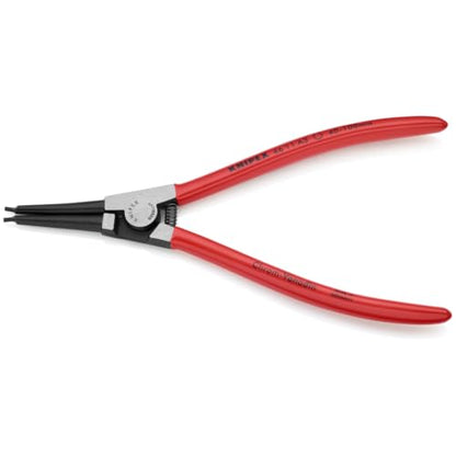 KNIPEX Tools 4611A3 External Straight Retaining Ring Pliers, 8.25-Inch - size: 9.25-Inch