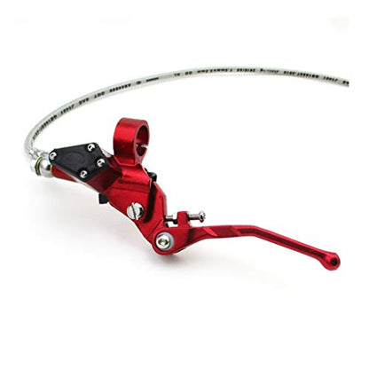 Red 1200mm Line Hydraulic Clutch Handle Lever Master Cylinder for Pit Dirt Bike Motocross Motorcycle