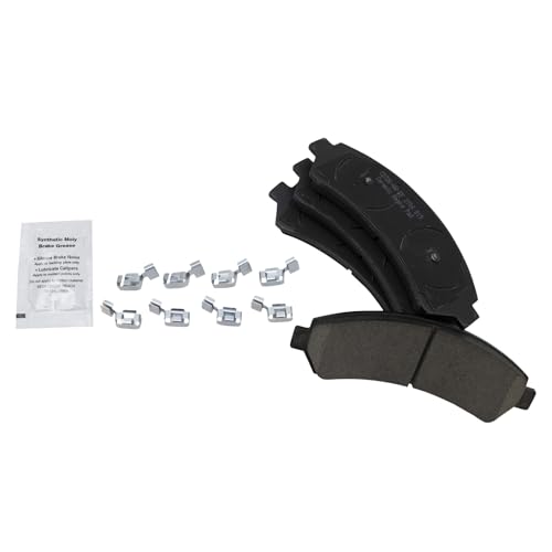 TRQ Front and Rear Ceramic Brake Pad and Rotor Set - style: BKA11102