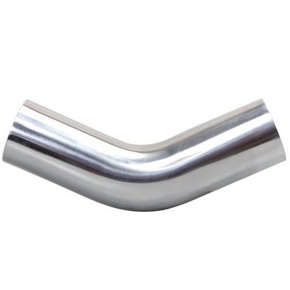 2" (51mm) OD 45 Degree Aluminum Elbow Pipe Intercooler Pipe Air Intake Tube, 1.5D Radius, Aluminum Alloy Tube High polished - color: 45 Degree, size: OD 2" (51mm)