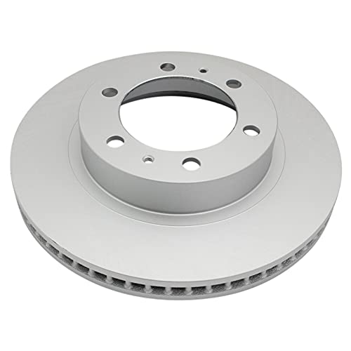 TRQ Front and Rear Brake Rotor Set G Coated Vented - style: BKA14763