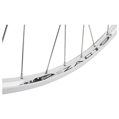 Wheel Front 26 x 1.5, WEI-ZAC19, Silver, QR Alloy Silver Hub, 14g SS Spokes, 36H
