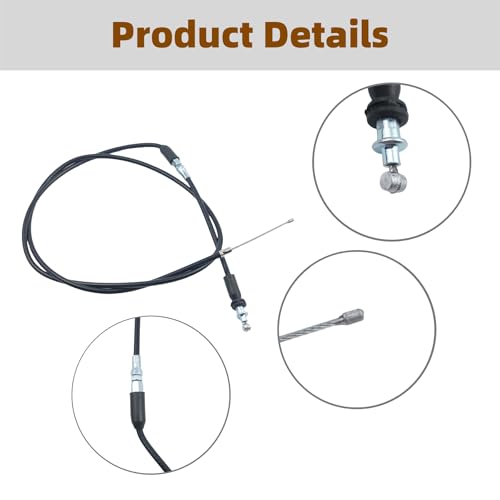7/8 Inch 22mm Thumb Throttle Cable Accelerator Control Assembly for 50cc 70cc 90cc 110cc 125cc 250cc ATV Mini Quad