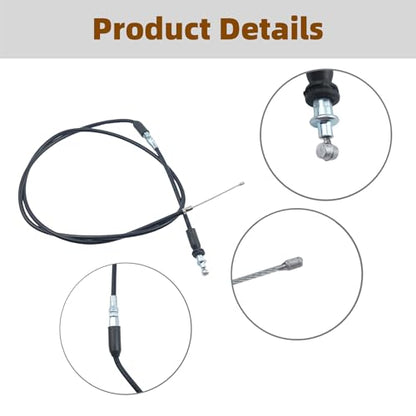 7/8 Inch 22mm Thumb Throttle Cable Accelerator Control Assembly for 50cc 70cc 90cc 110cc 125cc 250cc ATV Mini Quad