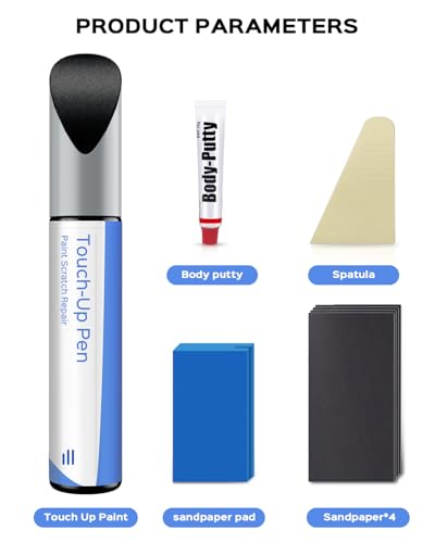 040/9040 Black/Jet Black Touch Up Paint Repair Kit Compatible with Mercedes-Benz - DIY Kit Exactly Matches Chips and Nicks - color: Black/Jet Black(040/9040)