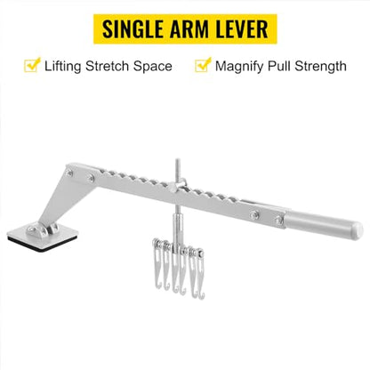 VEVOR Dent Pull Lever Bar, 6 Claw Hook Dent Puller, Single Leg Lifter Portable Dent Pull Bar Aluminum Alloy for Car Dent Repairing - style: Dent Puller