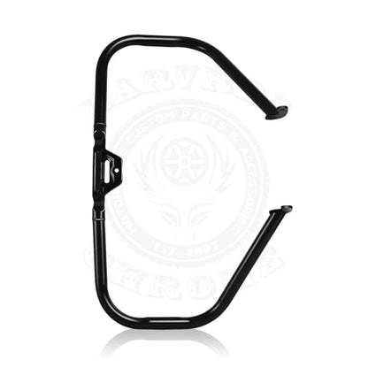 Black Engine Guard Highway Crash Bar Fits for Harley Softail Models 18-25 - color: LR-1823