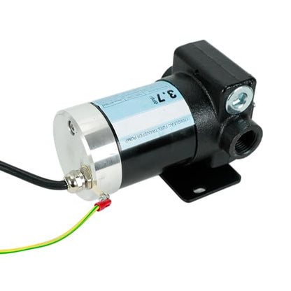 110V Gasoline Oil Fuel Transfer Pump with Connection Cables - size: 110V AC Pump