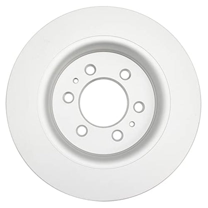 TRQ Front and Rear Brake Rotors Set Premium G-Coated - style: BRA15443