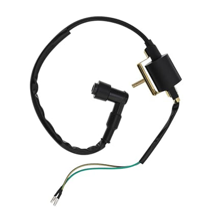 Windance 8PCS Complete Electrical Wiring Harness Kit with CDI Solenoid Relay Rectifier Ignition Switch Ignition Coil for Most 50CC-125CC Chinese 4 Stroke Motorcycle ATV Quad Dirt Bike