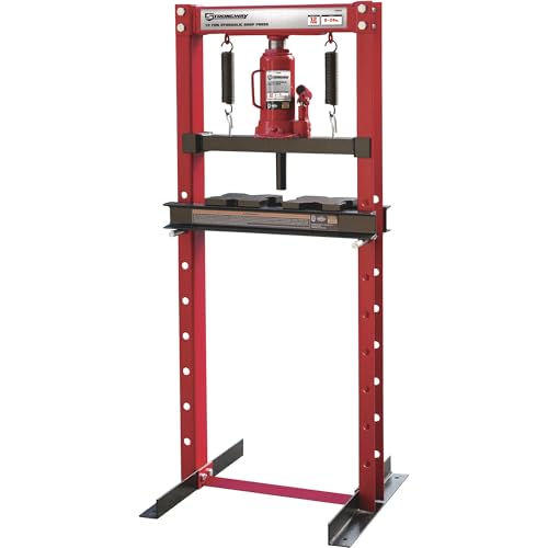 Strongway 12-Ton Hydraulic H-Frame Shop Press - style: 12 ton