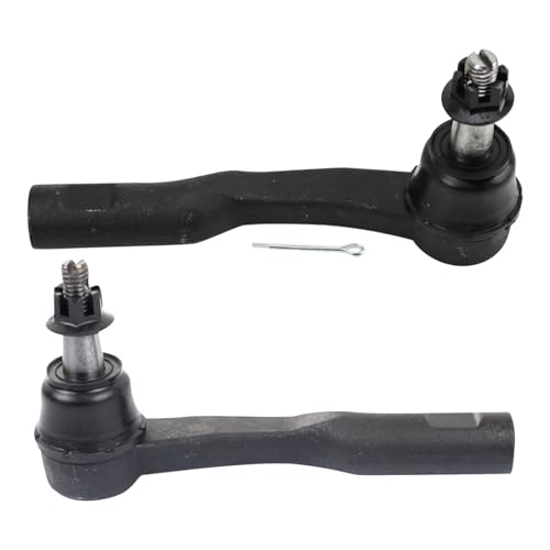 TRQ Outer Driver and Passenger Side Tie Rod Set 2 Piece - style: PSA46796
