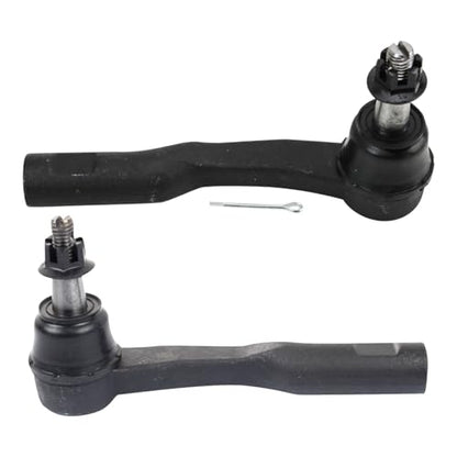 TRQ Outer Driver and Passenger Side Tie Rod Set 2 Piece - style: PSA46796