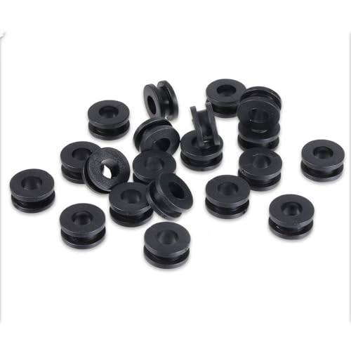 20PCS Motorcycle Rubber Grommets for Motorcycle Fairings Set, Motorcycles Rubber Grommet Kit Replacement Accessorie
