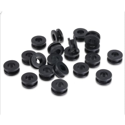 20PCS Motorcycle Rubber Grommets for Motorcycle Fairings Set, Motorcycles Rubber Grommet Kit Replacement Accessorie